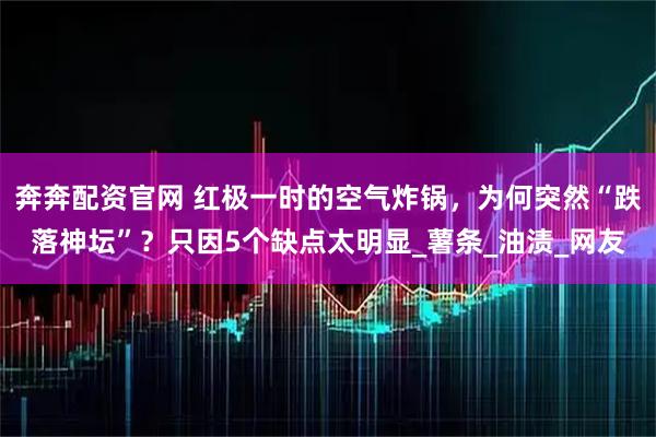 奔奔配资官网 红极一时的空气炸锅，为何突然“跌落神坛”？只因5个缺点太明显_薯条_油渍_网友