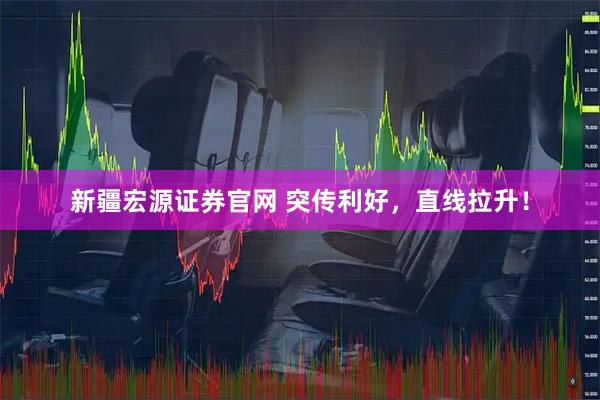 新疆宏源证券官网 突传利好,直线拉升!