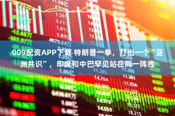 009配资APP下载 特朗普一拳,打出一个“亚洲共识”,印度和中巴罕见站在同一阵线